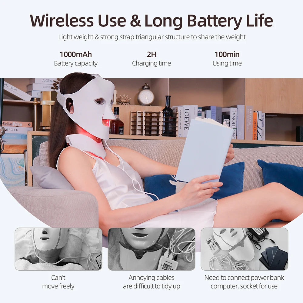 GlowLite LED Face Mask