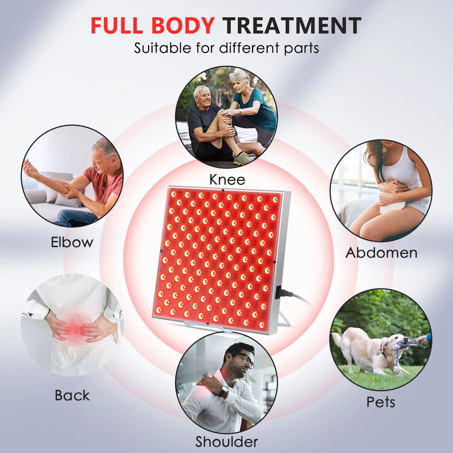 LumiCore 12x12 Red Light Therapy Panel