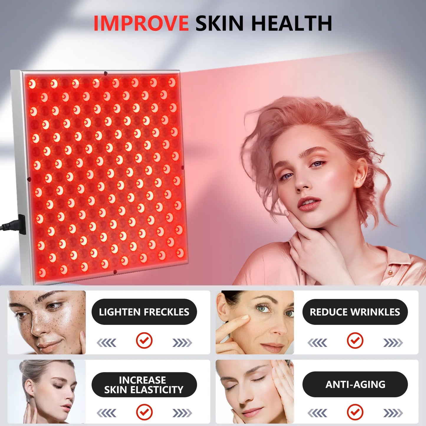 LumiCore 12x12 Red Light Therapy Panel